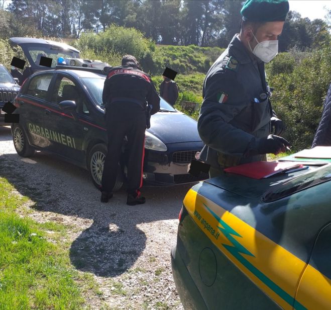 Matera, Basilicata. Normale controllo di vigilanza  attività di pesca in acque interne si trasforma in un&#039;operazione congiunta con le FF. OO.