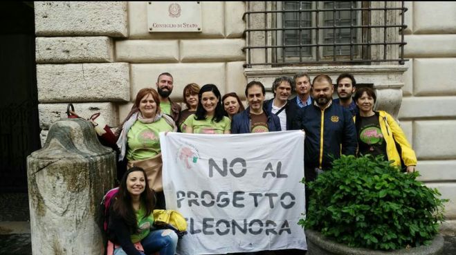 No al progetto Eleonora Nessuna Trivellazione ad Arborea