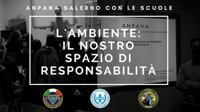 Anpana Salerno a scuola con progetto 'L'Ambiente: il nostro spazio di responsabilità'