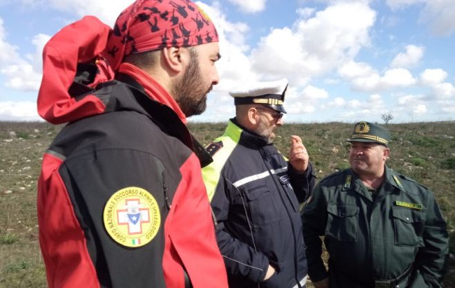 L'Anpana all'esercitazione di soccorso alpino e speleologico al Pulo sull’Alta Murgia