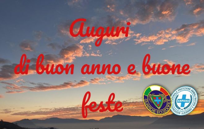 ANPANA ODV augura buon anno e buone feste