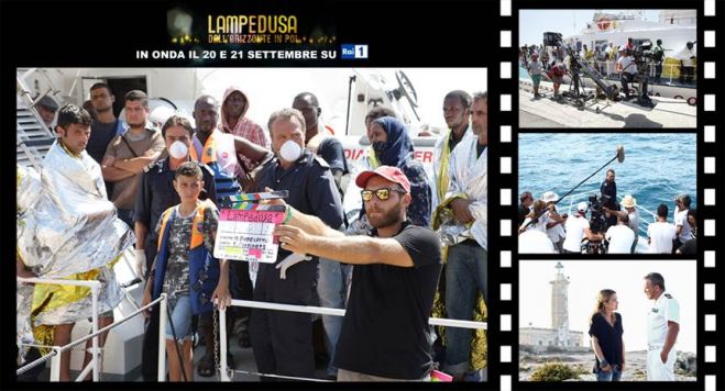 IL 20 e il 21 settembre - in prima serata su RAI UNO - andrà in onda il film in due puntate dal titolo “Lampedusa”