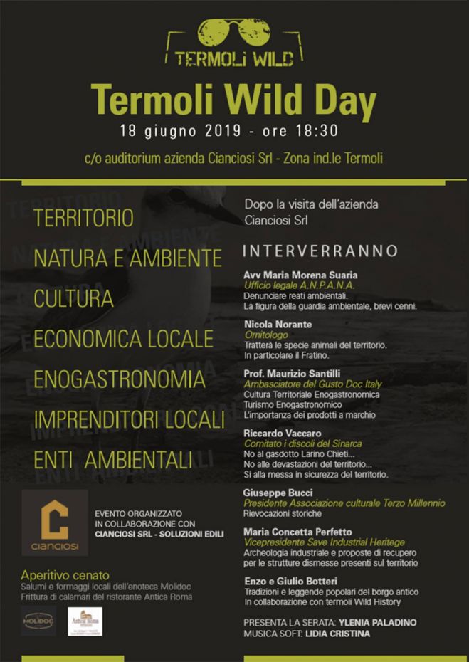 Termoli Wild ospita l&#039;Avv. Maria Morena Suaria