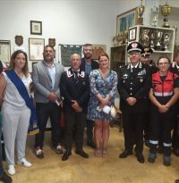 Felicitazioni al Comandante De Luca, nostro socio onorario